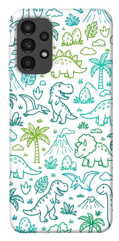 Чохол itsPrint Dino pattern для Samsung Galaxy A13 4G, песики, купити оптом з доставкою