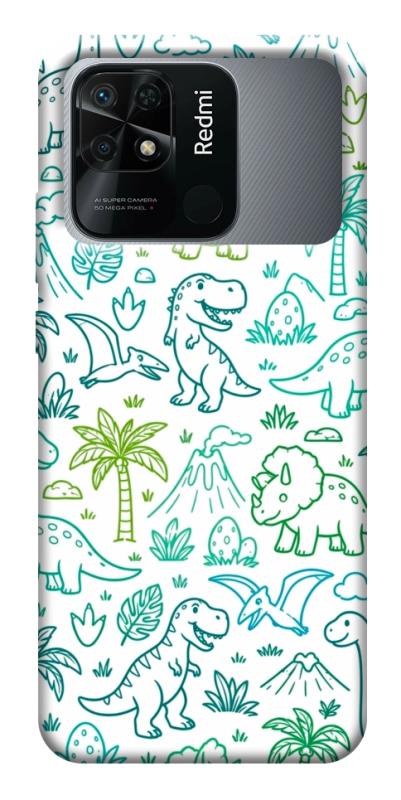 Чехол itsPrint Dino pattern для Xiaomi Redmi 10C, песики, купить оптом с доставкой