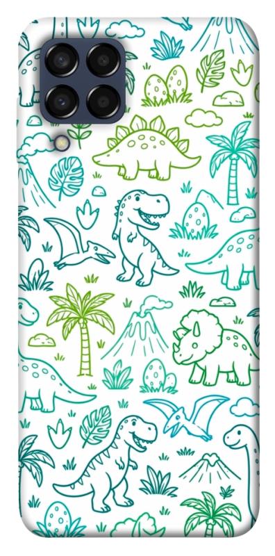 Чохол itsPrint Dino pattern для Samsung Galaxy M33 5G, песики, купити оптом з доставкою
