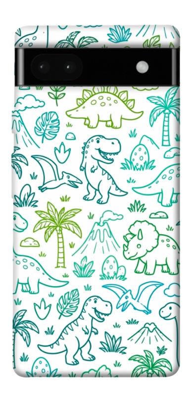 Чехол itsPrint Dino pattern для Google Pixel 6a, песики, купить оптом с доставкой