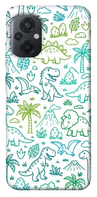 Чохол itsPrint Dino pattern для Xiaomi Poco M5, песики, купити оптом з доставкою