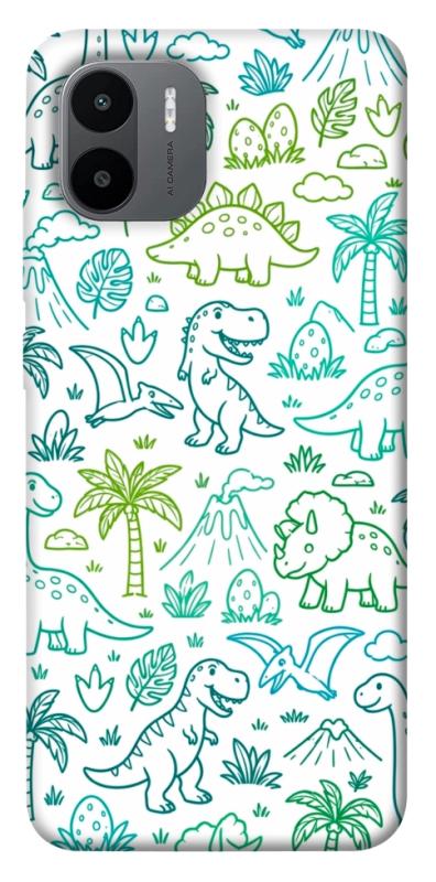 Чехол itsPrint Dino pattern для Xiaomi Redmi A1 / A2, песики, купить оптом с доставкой