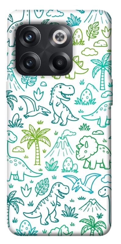Чохол itsPrint Dino pattern для OnePlus 10T, песики, купити оптом з доставкою