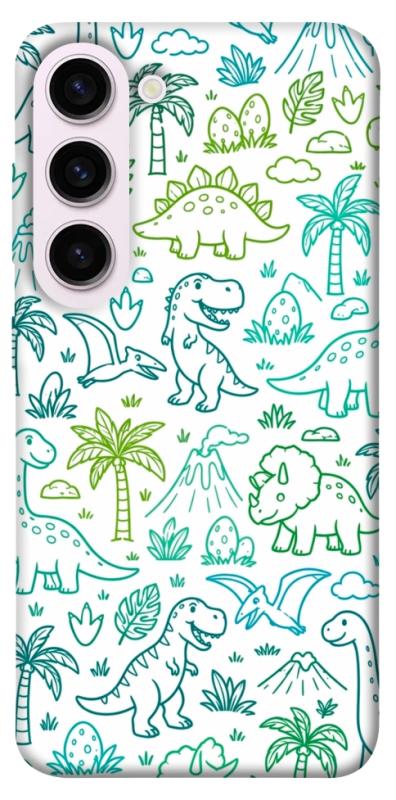 Чехол itsPrint Dino pattern для Samsung Galaxy S23+, песики, купить оптом с доставкой