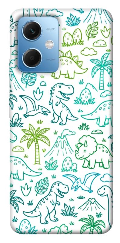 Чохол itsPrint Dino pattern для Xiaomi Redmi Note 12 5G, песики, купити оптом з доставкою