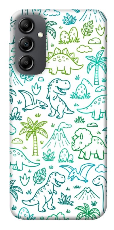 Чохол itsPrint Dino pattern для Samsung Galaxy A14 4G/5G, песики, купити оптом з доставкою
