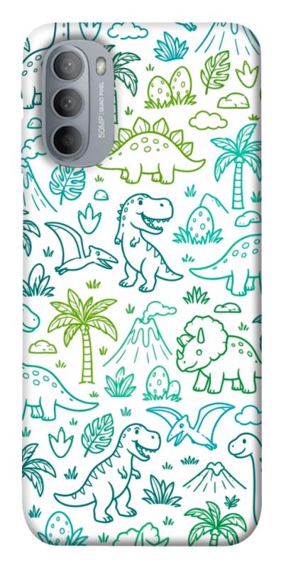 Чохол itsPrint Dino pattern для Motorola Moto G31, песики, купити оптом з доставкою