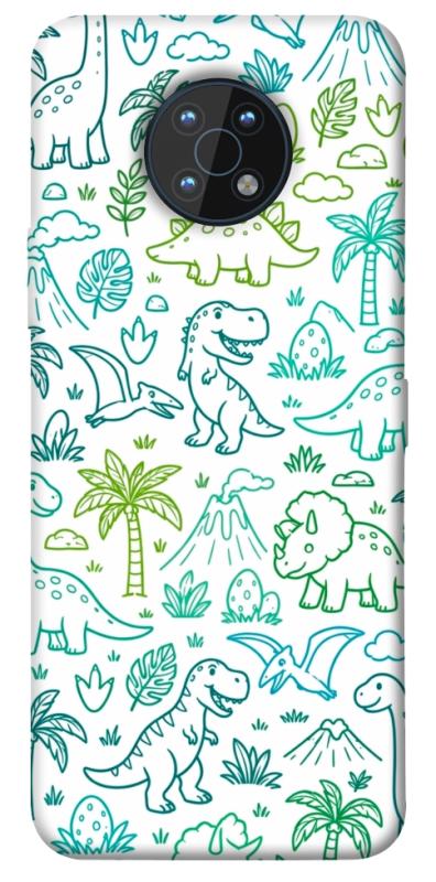 Чехол itsPrint Dino pattern для Nokia G50, песики, купить оптом с доставкой