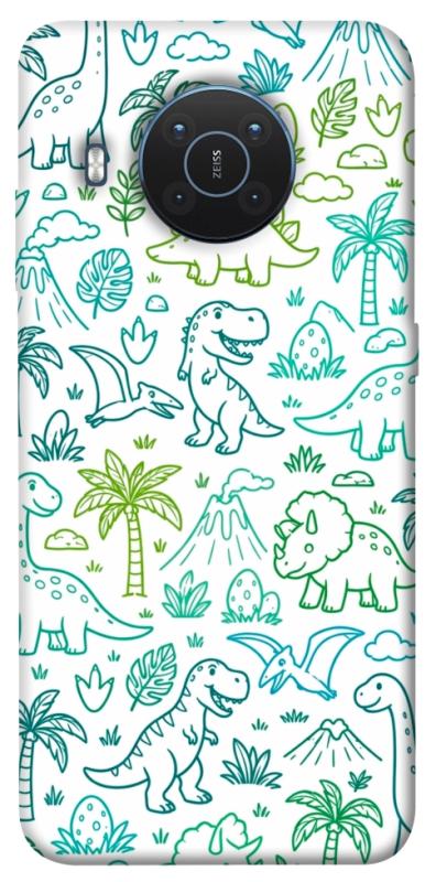 Чохол itsPrint Dino pattern для Nokia X10 / X20, песики, купити оптом з доставкою
