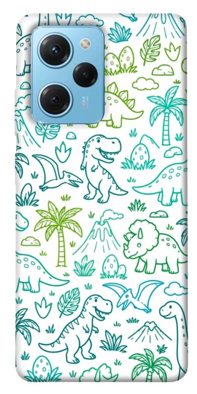 Чохол itsPrint Dino pattern для Xiaomi Poco X5 Pro 5G, песики, купити оптом з доставкою