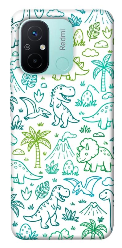 Чохол itsPrint Dino pattern для Xiaomi Redmi 12C, песики, купити оптом з доставкою
