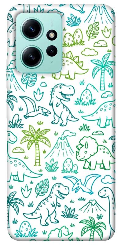 Чохол itsPrint Dino pattern для Xiaomi Redmi Note 12 4G, песики, купити оптом з доставкою
