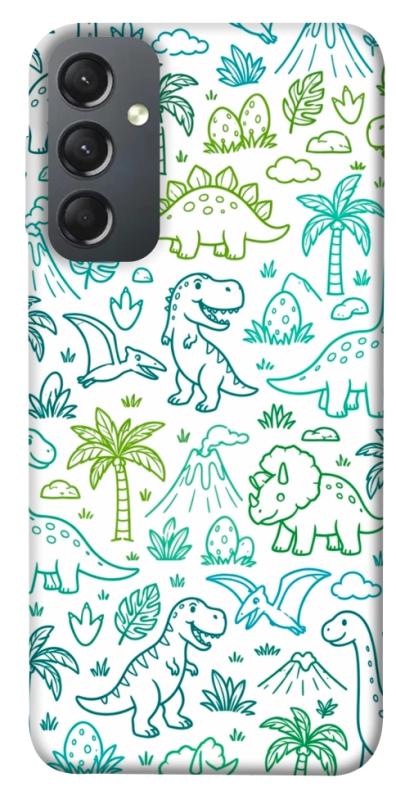 Чохол itsPrint Dino pattern для Samsung Galaxy A24 4G, песики, купити оптом з доставкою