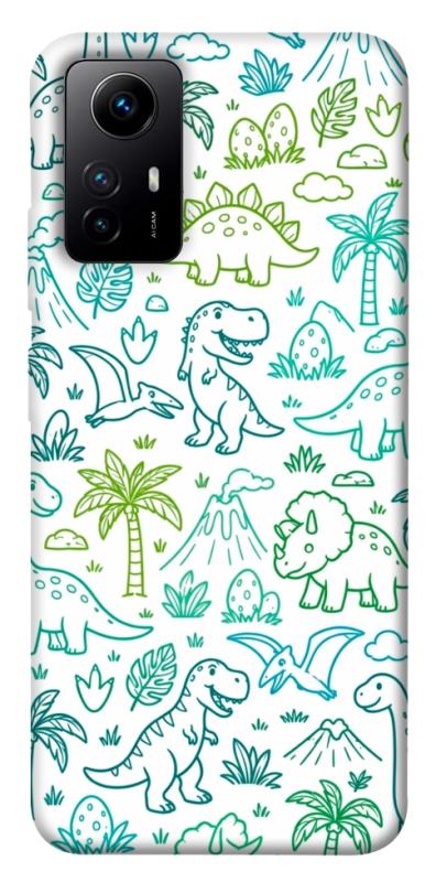 Чохол itsPrint Dino pattern для Xiaomi Redmi Note 12S, песики, купити оптом з доставкою