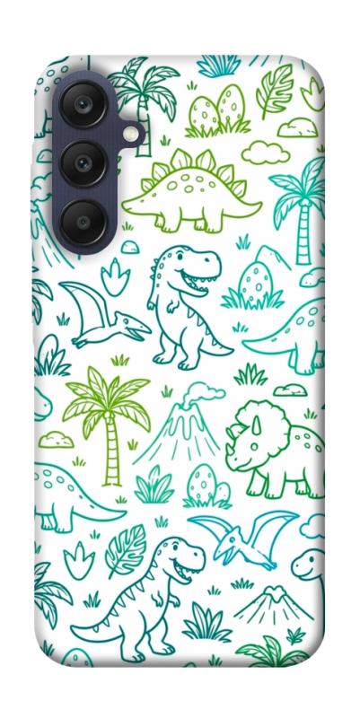 Чехол itsPrint Dino pattern для Samsung Galaxy A25 5G, паттерн, купить оптом с доставкой