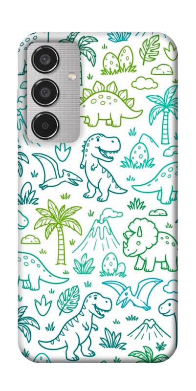 Чехол itsPrint Dino pattern для Samsung Galaxy M35 5G, паттерн, купить оптом с доставкой