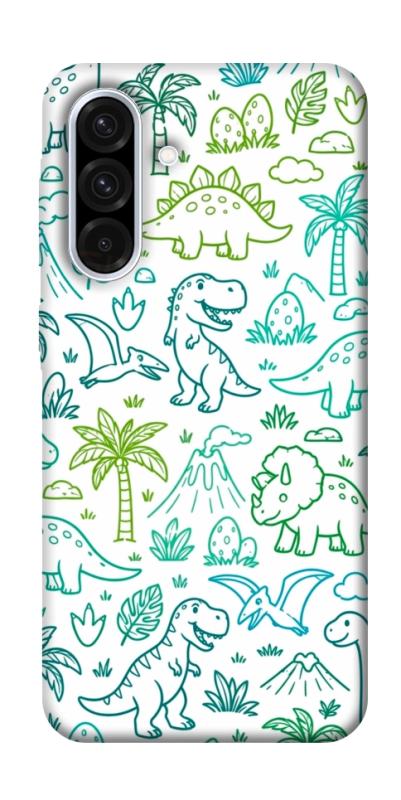 Чехол itsPrint Dino pattern для Samsung Galaxy A36 5G, паттерн, купить оптом с доставкой