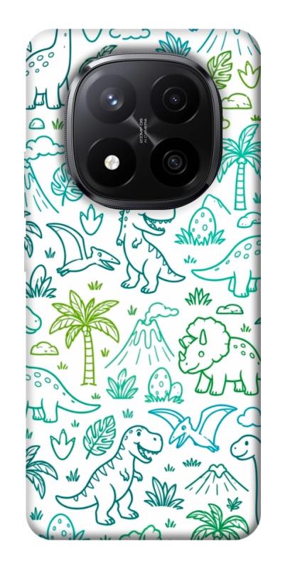 Чехол itsPrint Dino pattern для Xiaomi Redmi Note 14 Pro+ 5G, паттерн, купить оптом с доставкой