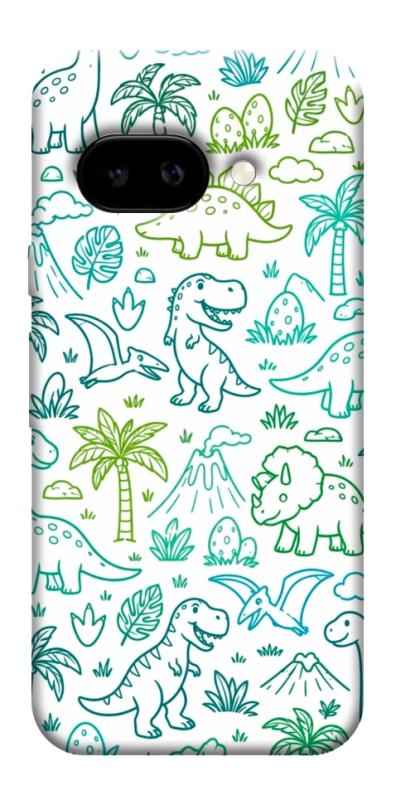 Чехол itsPrint Dino pattern для Google Pixel 9a, паттерн, купить оптом с доставкой