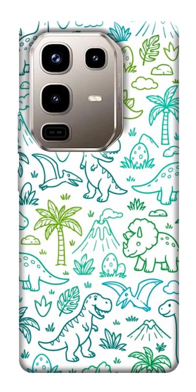 Чехол itsPrint Dino pattern для Infinix Note 50 Pro 4G, паттерн, купить оптом с доставкой