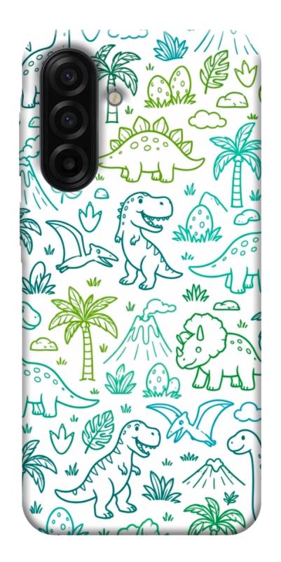 Чехол itsPrint Dino pattern для Samsung Galaxy A17 5G/4G, паттерн, купить оптом с доставкой