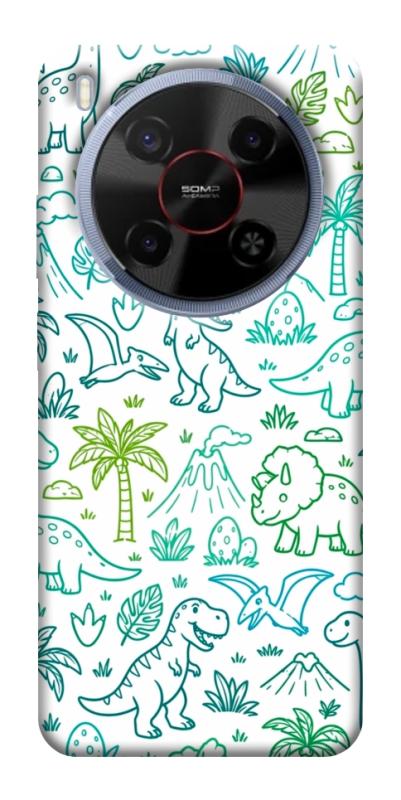 Чехол itsPrint Dino pattern для ZTE Nubia V70 Max, паттерн, купить оптом с доставкой