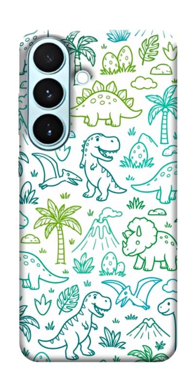 Чехол itsPrint Dino pattern для Samsung Galaxy S26, паттерн, купить оптом с доставкой