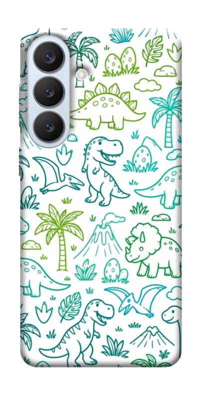 Чехол itsPrint Dino pattern для Samsung Galaxy S26+, паттерн, купить оптом с доставкой