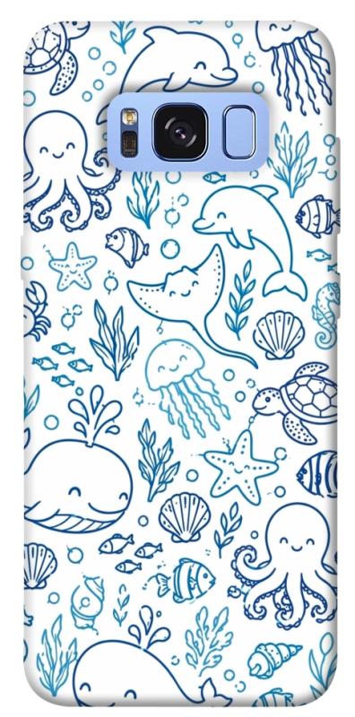 Чохол itsPrint Sea pattern для Samsung G950 Galaxy S8, песики, купити оптом з доставкою