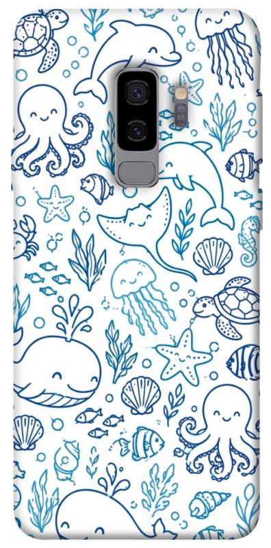 Чохол itsPrint Sea pattern для Samsung Galaxy S9+, песики, купити оптом з доставкою