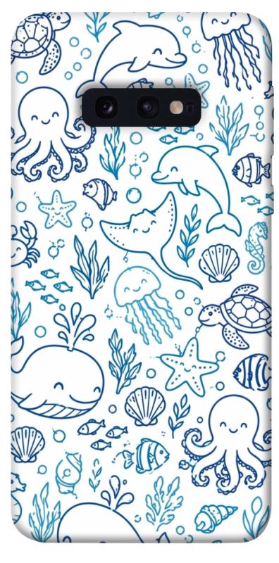 Чохол itsPrint Sea pattern для Samsung Galaxy S10e, песики, купити оптом з доставкою