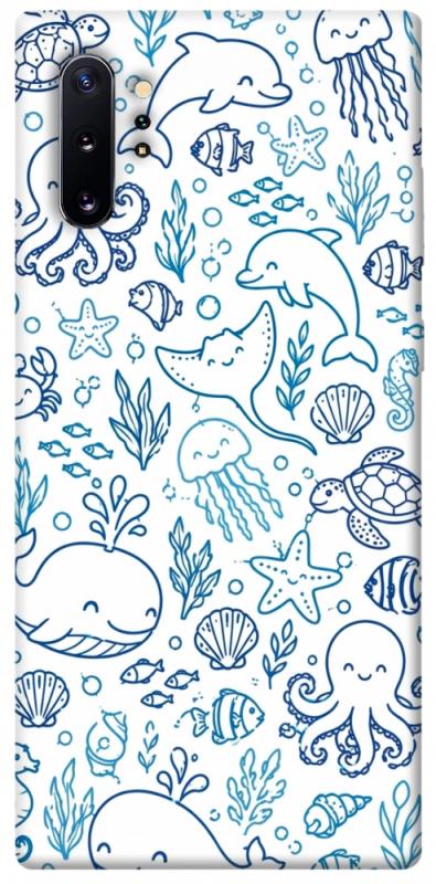 Чохол itsPrint Sea pattern для Samsung Galaxy Note 10 Plus, песики, купити оптом з доставкою