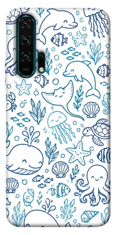 Чохол itsPrint Sea pattern для Huawei Honor 20 Pro, песики, купити оптом з доставкою