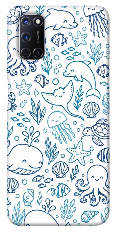 Чохол itsPrint Sea pattern для Oppo A52 / A72 / A92, песики, купити оптом з доставкою