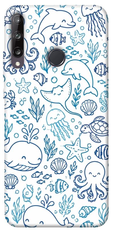 Чохол itsPrint Sea pattern для Huawei P40 Lite E / Y7p (2020), песики, купити оптом з доставкою