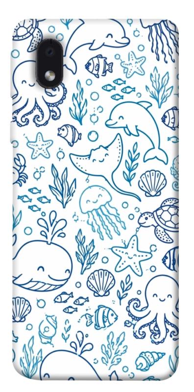 Чехол itsPrint Sea pattern для Samsung Galaxy M01 Core / A01 Core, песики, купить оптом с доставкой