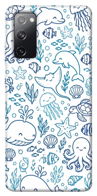 Чохол itsPrint Sea pattern для Samsung Galaxy S20 FE, песики, купити оптом з доставкою