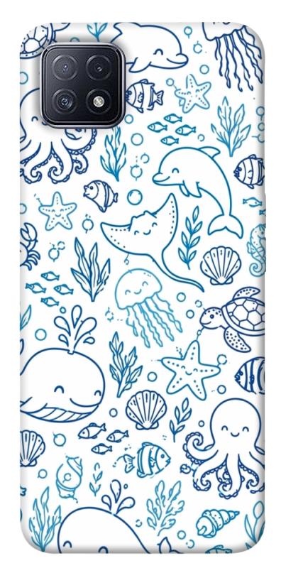 Чохол itsPrint Sea pattern для Oppo A73, песики, купити оптом з доставкою