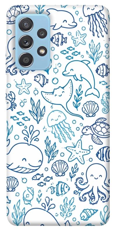 Чохол itsPrint Sea pattern для Samsung Galaxy A52 4G / A52 5G, песики, купити оптом з доставкою