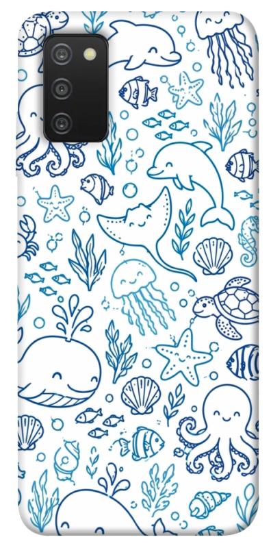Чохол itsPrint Sea pattern для Samsung Galaxy A03s, песики, купити оптом з доставкою