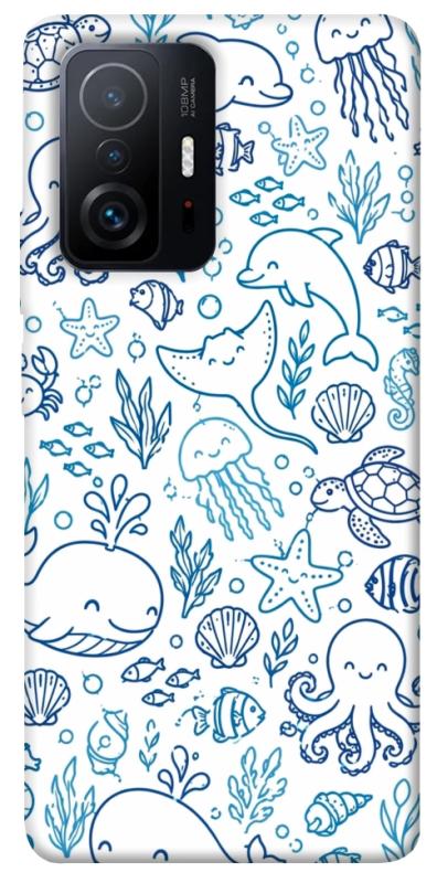 Чохол itsPrint Sea pattern для Xiaomi 11T / 11T Pro, песики, купити оптом з доставкою