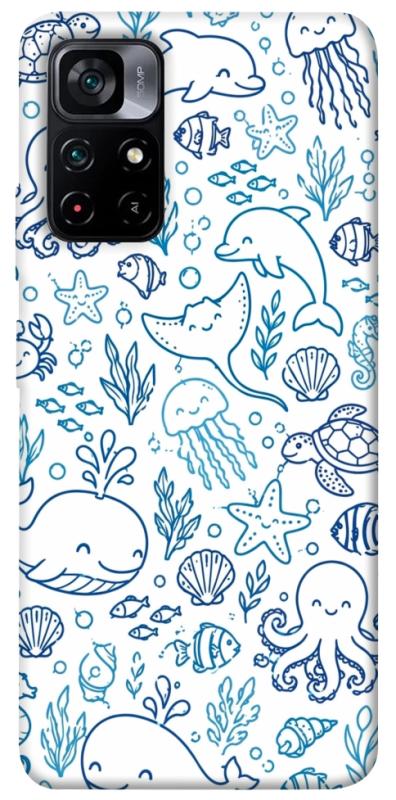 Чехол itsPrint Sea pattern для Xiaomi Poco M4 Pro 5G, песики, купить оптом с доставкой
