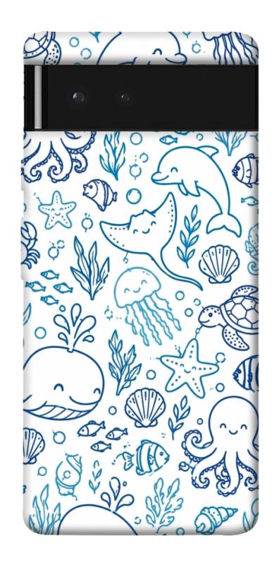 Чохол itsPrint Sea pattern для Google Pixel 6, песики, купити оптом з доставкою