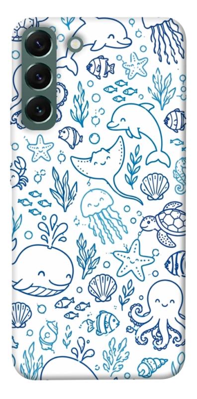 Чохол itsPrint Sea pattern для Samsung Galaxy S22+, песики, купити оптом з доставкою