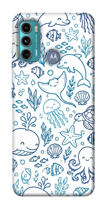 Чохол itsPrint Sea pattern для Motorola Moto G60, песики, купити оптом з доставкою