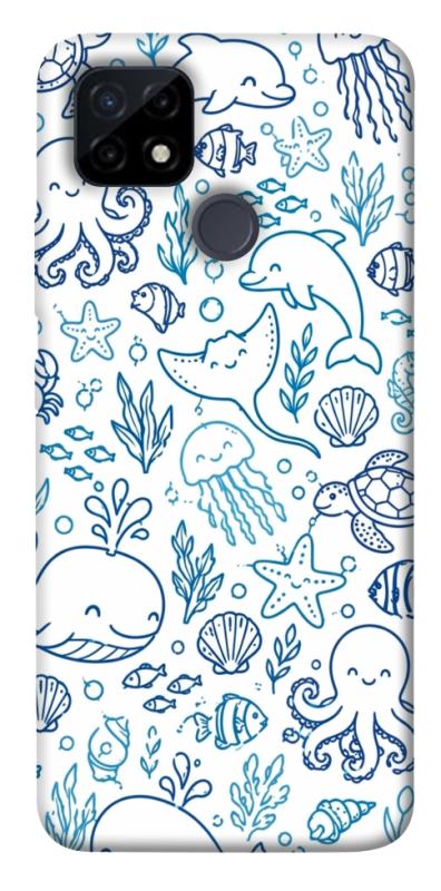 Чохол itsPrint Sea pattern для Realme C12, песики, купити оптом з доставкою