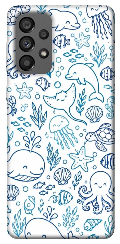 Чохол itsPrint Sea pattern для Samsung Galaxy A73 5G, песики, купити оптом з доставкою