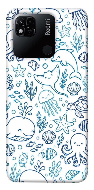 Чохол itsPrint Sea pattern для Xiaomi Redmi 10A, песики, купити оптом з доставкою