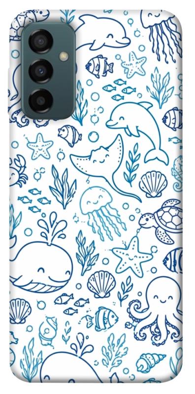 Чохол itsPrint Sea pattern для Samsung Galaxy M23 5G, песики, купити оптом з доставкою