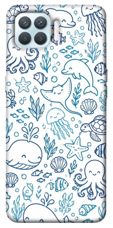 Чохол itsPrint Sea pattern для Oppo F17 Pro, песики, купити оптом з доставкою